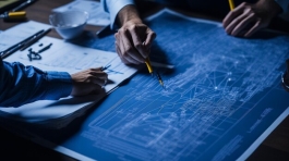 architect-engineer-design-working-blueprint-planning-concept-construction-concept_939033-3059