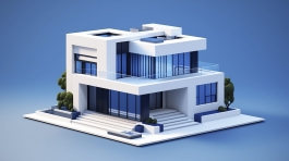 three-dimensional-house-model