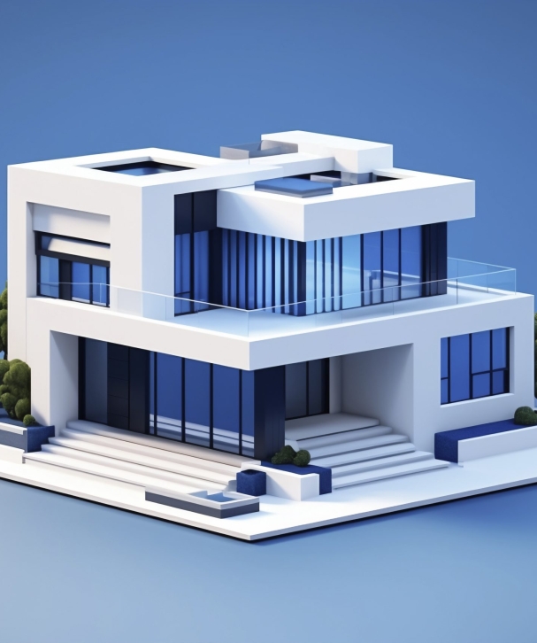 three-dimensional-house-model