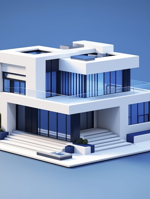 three-dimensional-house-model